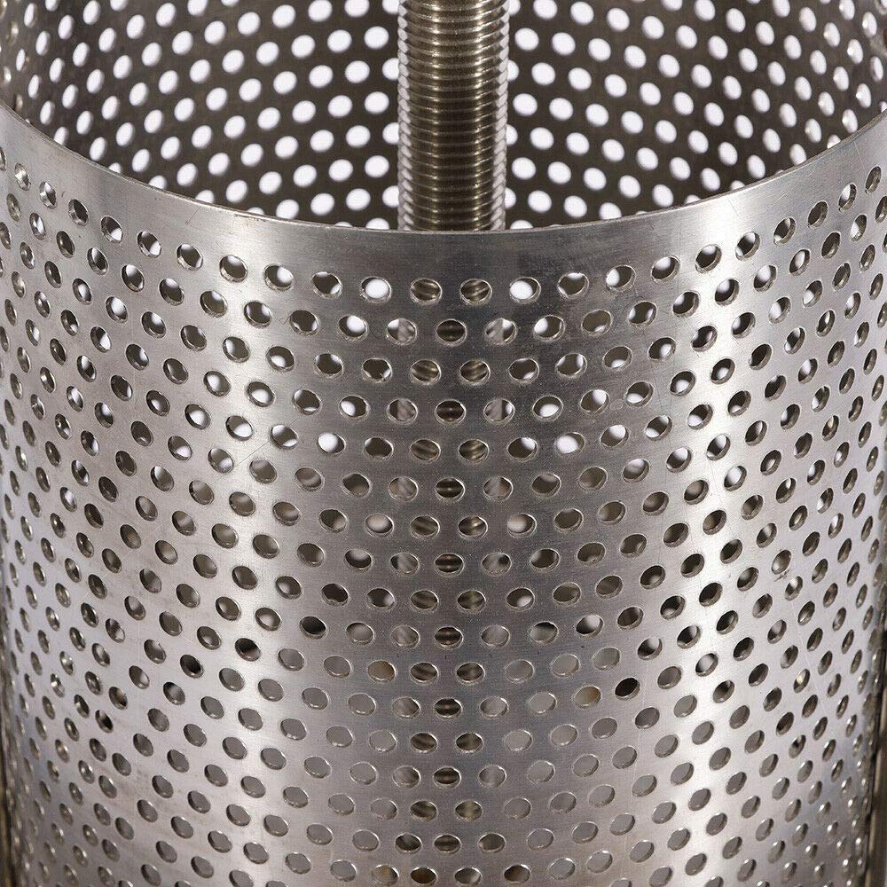 Stainless Steel Manual Honey Press Extractor - Beeswax Presser for Beekeeping, Home Use, Wine Making & Restaurants | Perfect for Harvesting Pure Honey from Honeycombs in Bee Fields & Small Farms