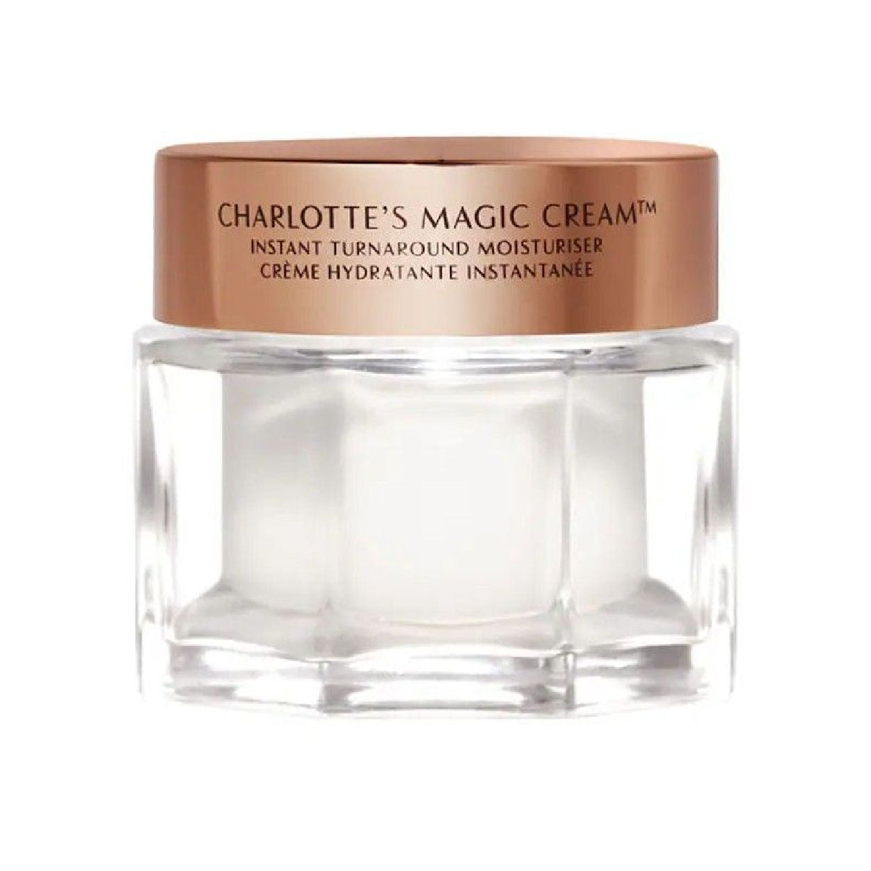 Charlotte's Magic Cream - Hydrating & Anti-Aging Face Moisturizer for Dry Skin | Day & Night Cream with Vitamin E | Perfect for Daily Skincare Routine & Travel