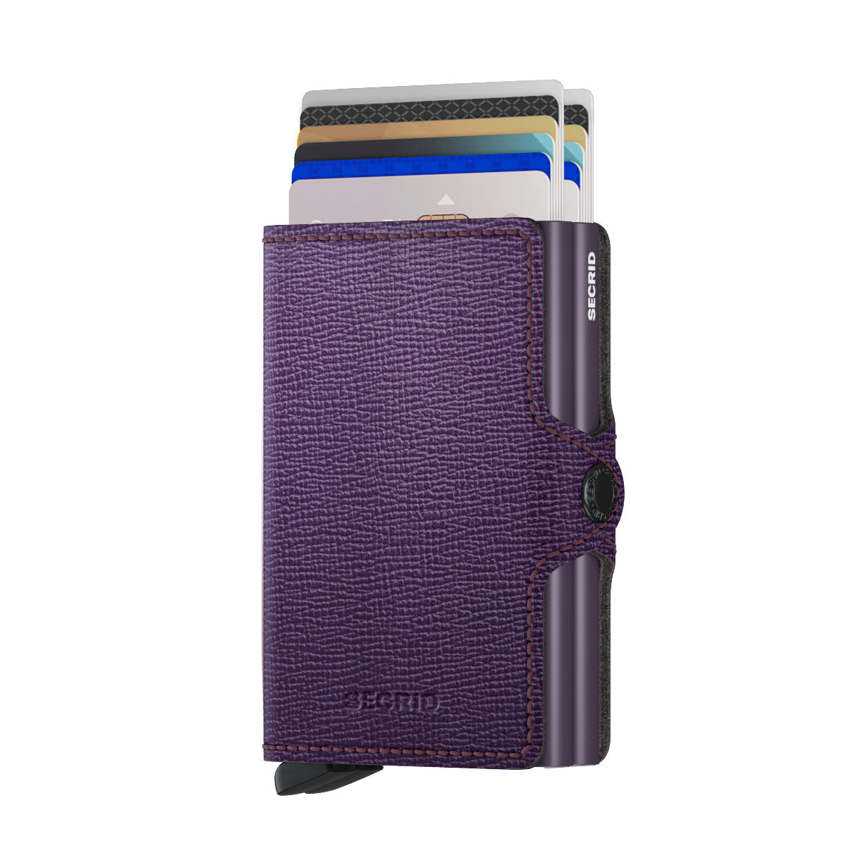 SECRID Twinwallet Crisple - RFID Blocking Slim Leather Wallet for Men & Women | Perfect for Travel, Business & Everyday Use