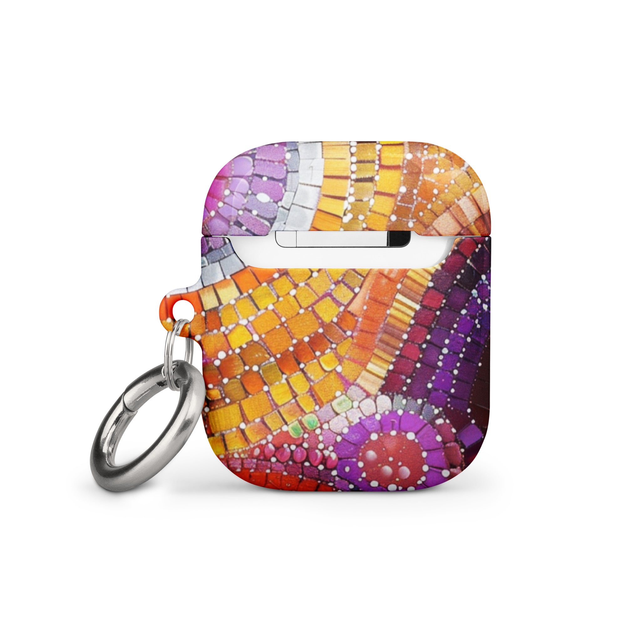 Premium Art Circles Protective Case for AirPods Pro/3/2/1 - Stylish & Durable Cover with Precise Cutouts - Perfect for Work, Travel & Daily Use