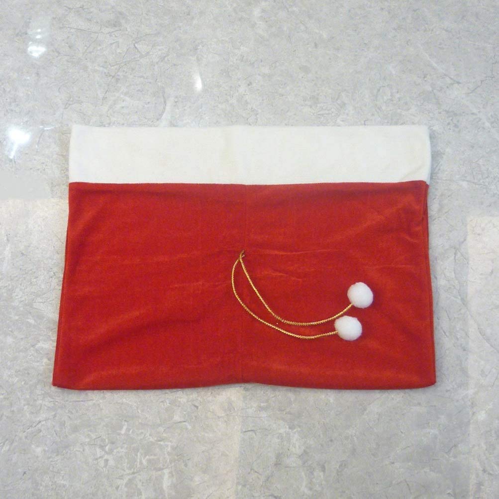 Large Christmas Velvet Santa Sack Bag - Xmas Present Storage & Gift Wrapping Bags for Toys & Holiday Gifts - Perfect for Holiday Decor, Party Favors & Festive Gift Giving