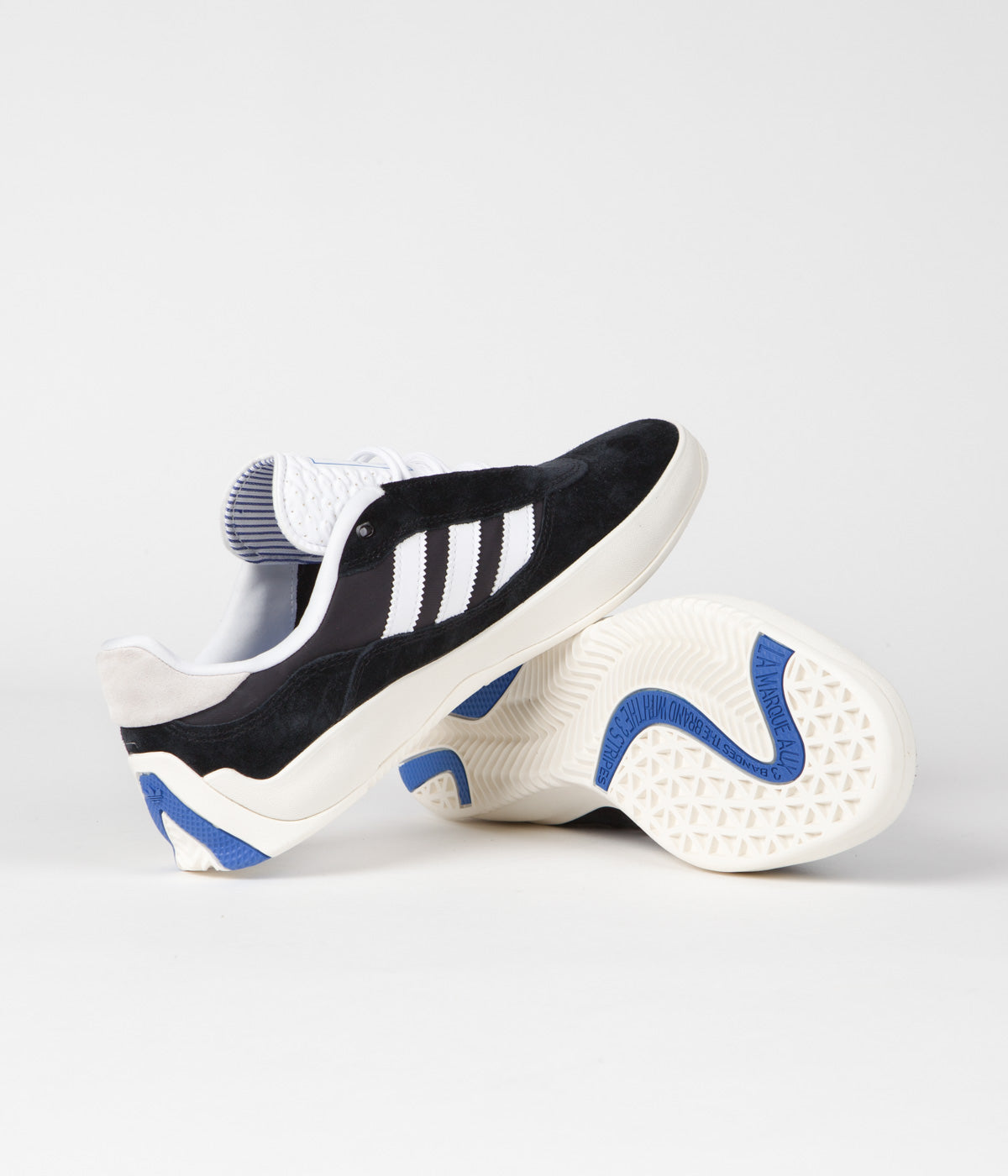 Adidas Puig Running Shoes for Men - Core Black/FTWR White/Bluebird - Lightweight & Comfortable for Jogging, Gym Workouts & Daily Wear