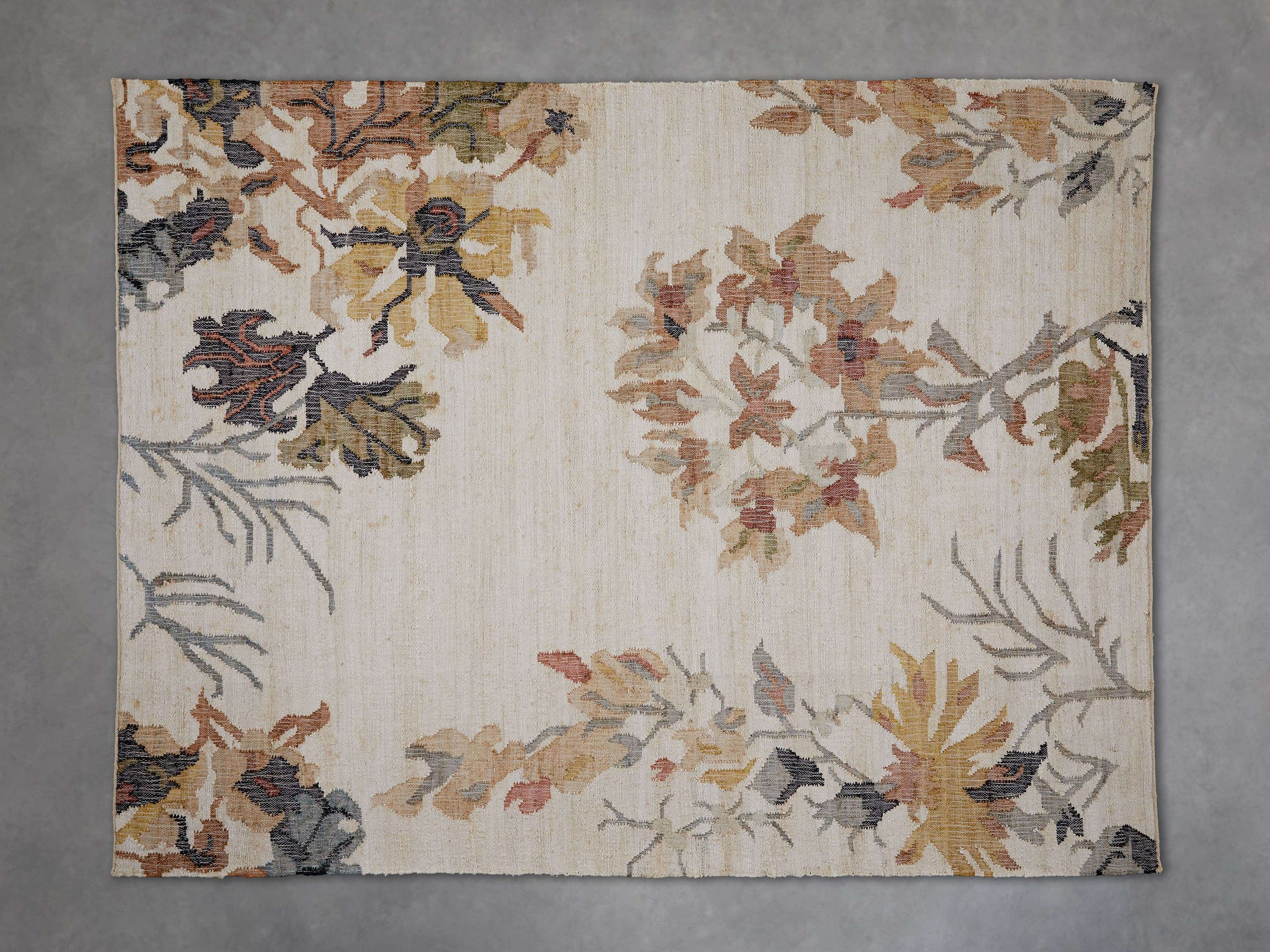 Stylish Ayla Flatweave Rug - Soft & Durable Handwoven Area Rug for Living Room, Bedroom, or Office Decor