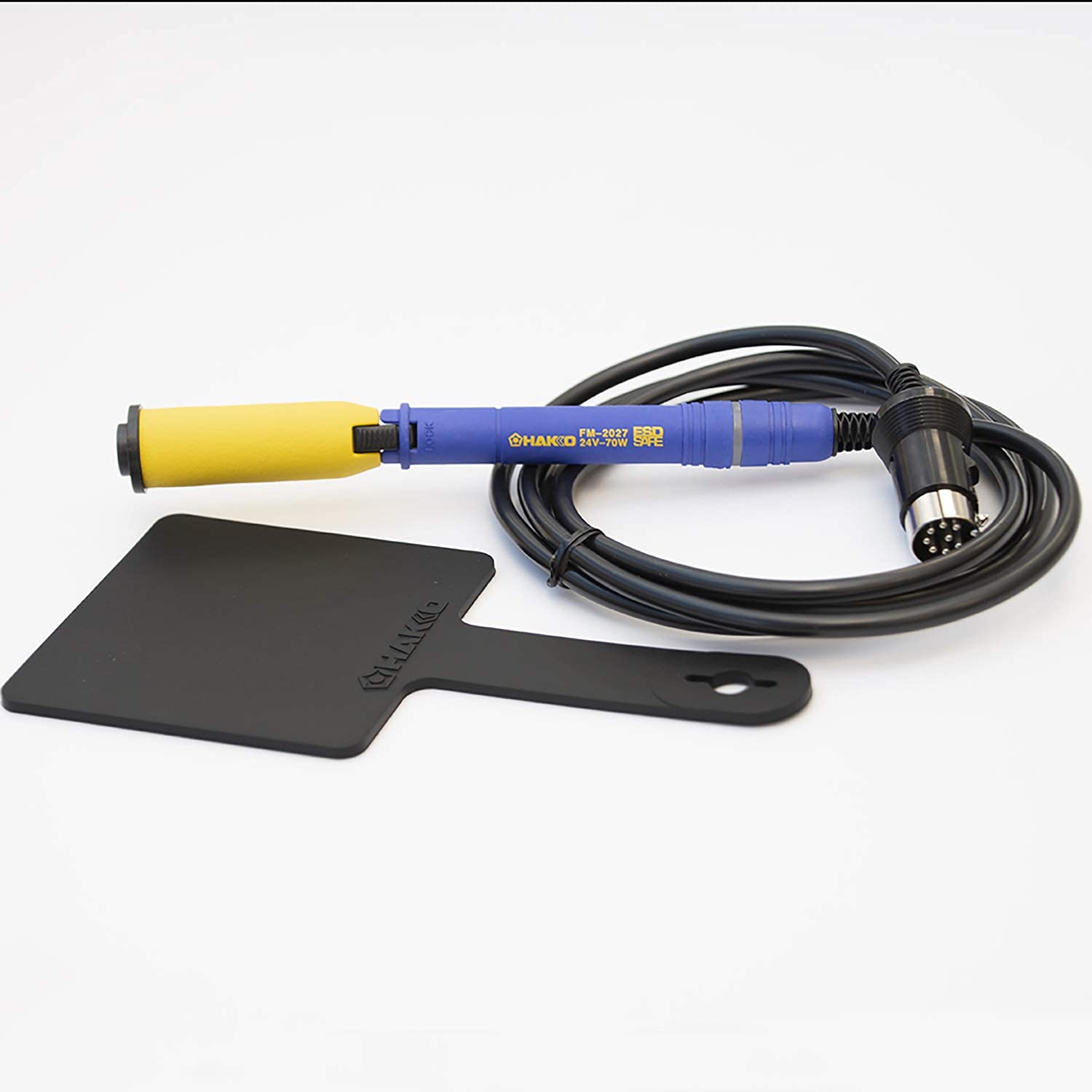 Hakko FM2027-01 Locking Soldering Iron Kit with Sleeve Assembly & Pad - 2 Pack (No Tip Included) | Professional Soldering Tool for Electronics Repair, DIY Projects, and Circuit Board Work