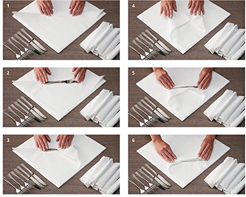 Hoffmaster FP1300 Ultra Ply White Decorator Flat Packs - 15.5