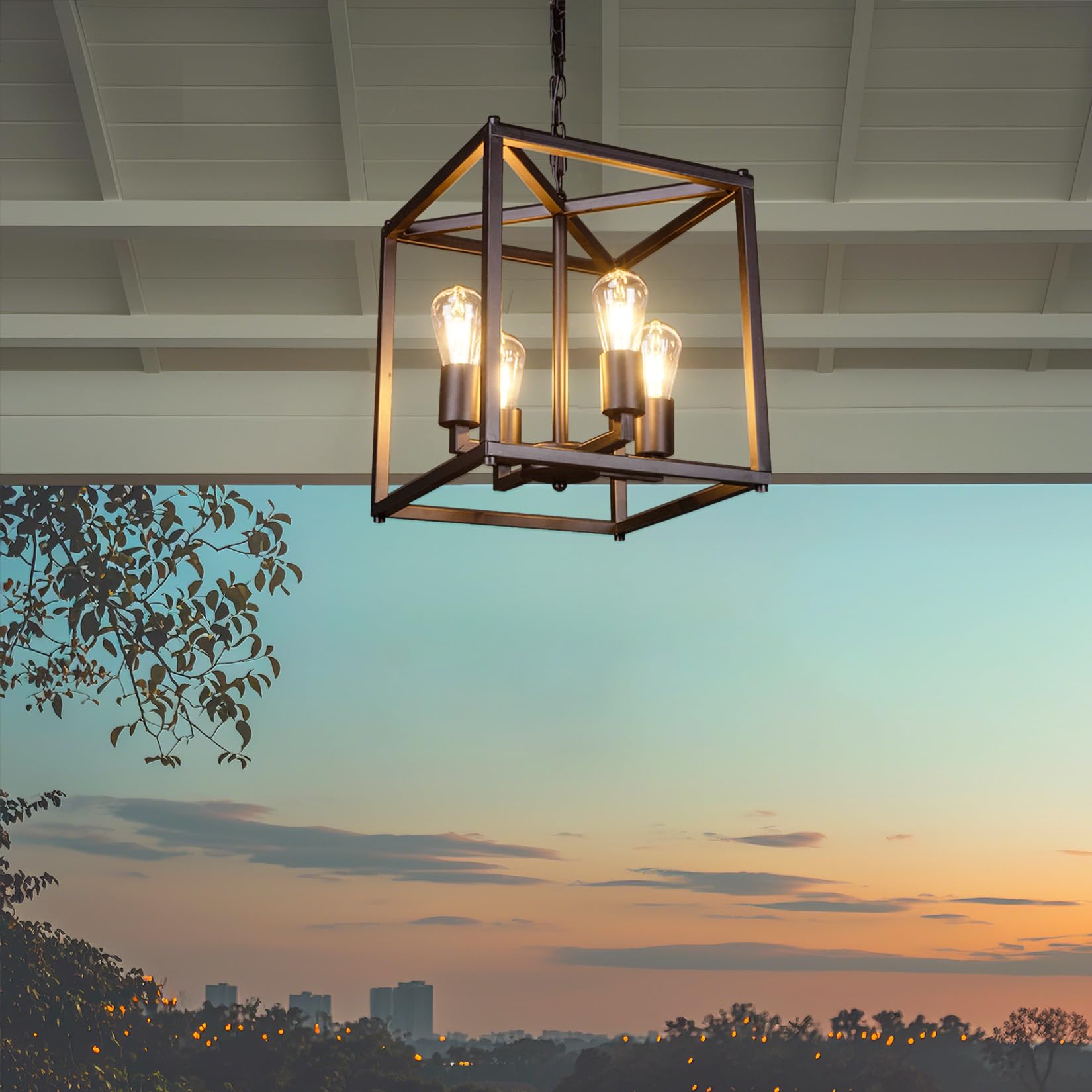 Solar Chandelier Outdoor - 14