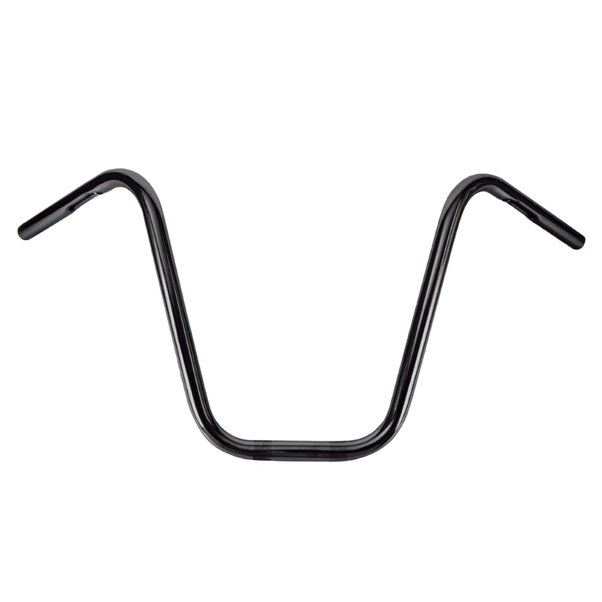 Burly Brand Narrow Bottom Ape Hanger Handlebar - 16 Inch Height, Black Finish for Harley Davidson & Motorcycles | Comfortable Cruiser Style for Long Rides & Custom Bike Builds (B28-339)
