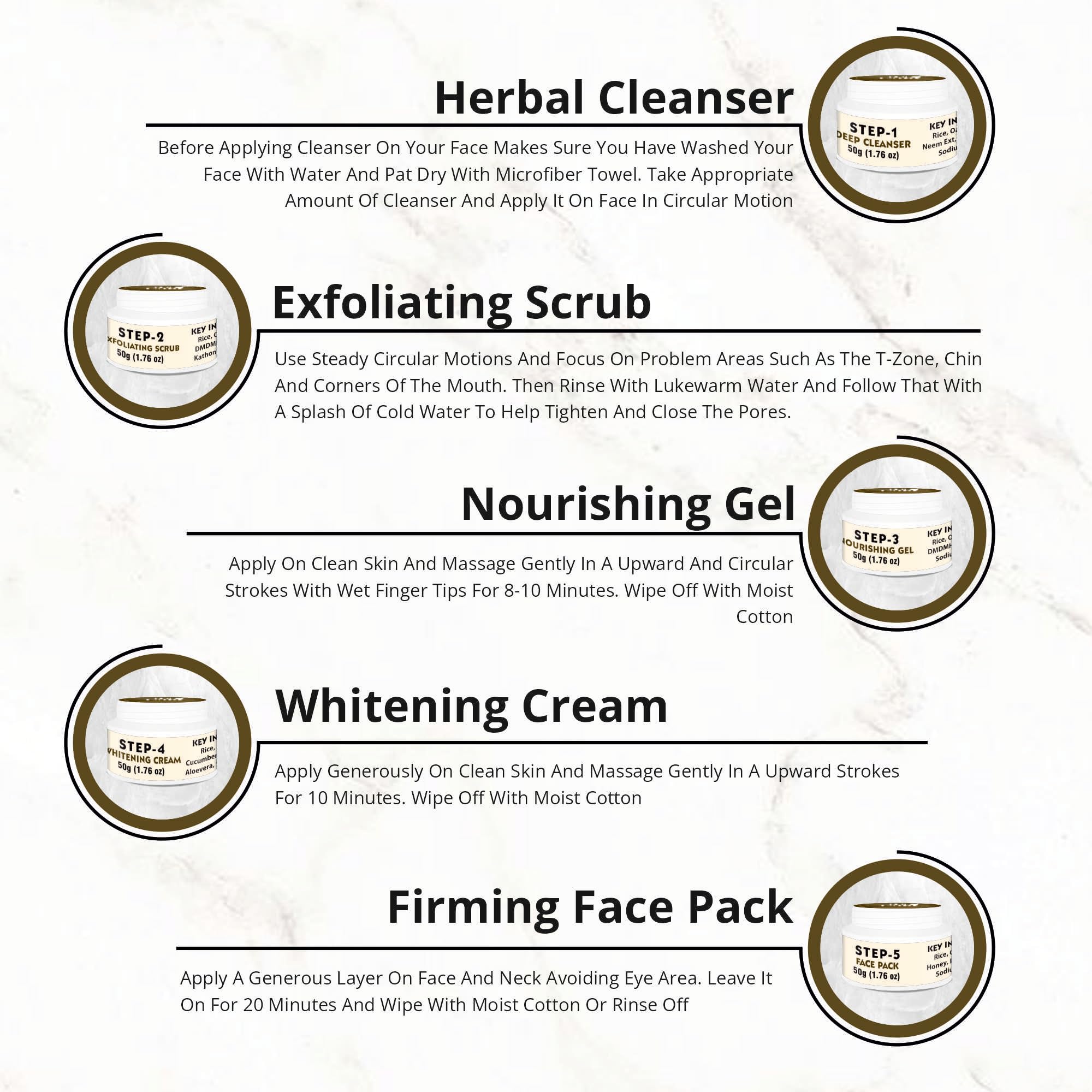 Beleza Professional Rice Water & Oats Facial Kit with Korean Beauty Secrets (275g) - Hydrating & Brightening Skincare for Glowing Complexion | Perfect for Daily Cleansing & Nighttime Routine