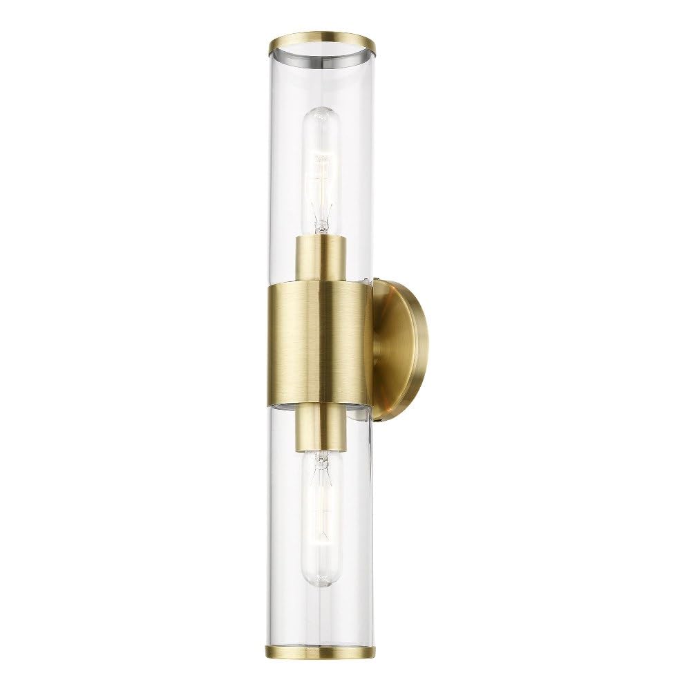 Livex Lighting Bancroft 2-Light ADA Bathroom Vanity Light - 18.5