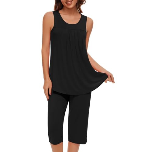 Pajama Sets#01-black