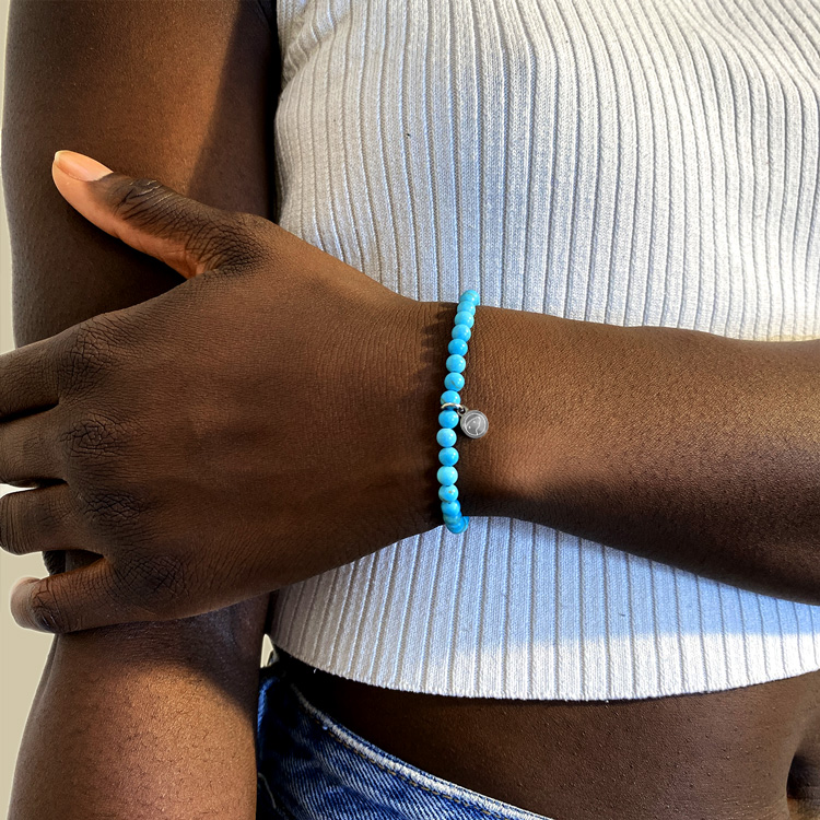 Natural Healing Crystal Bracelet Set - Mini Gemstone Energy Bracelets for Women & Men - Perfect for Meditation, Yoga & Stress Relief