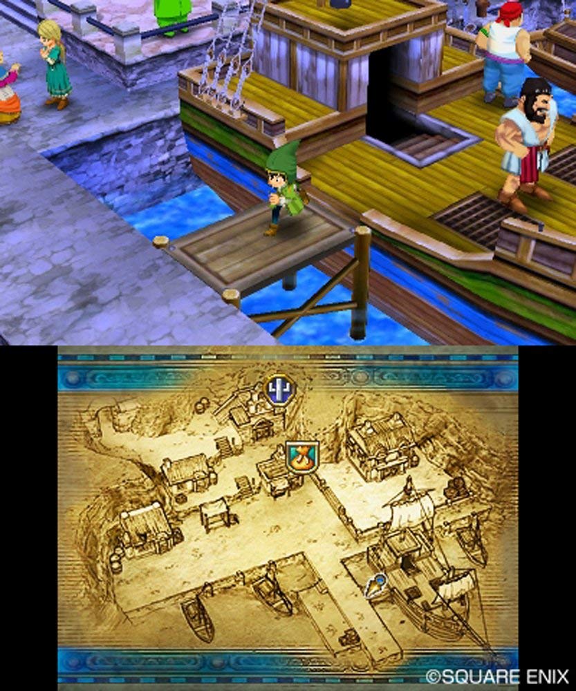 Dragon Quest VII: Fragments of the Forgotten Past - Nintendo 3DS Game (Renewed/Refurbished) | Classic JRPG Adventure for 3DS Gamers | Perfect for Travel & Retro Gaming