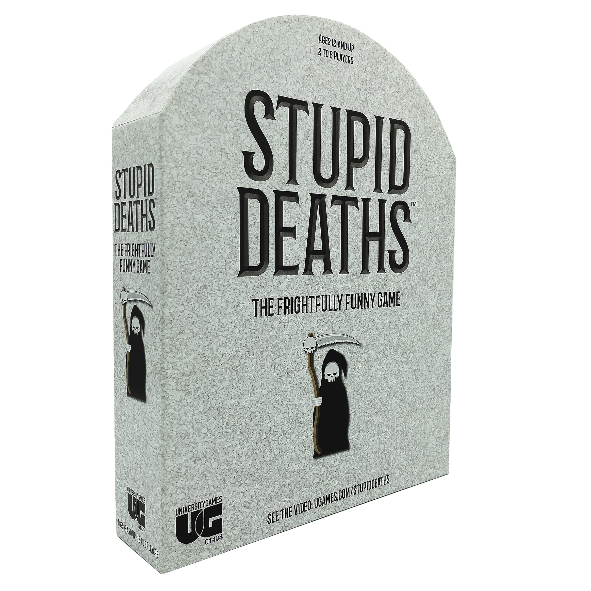 Stupid Deaths Party Game for Adults & Teens - Fun Trivia for Game Nights
