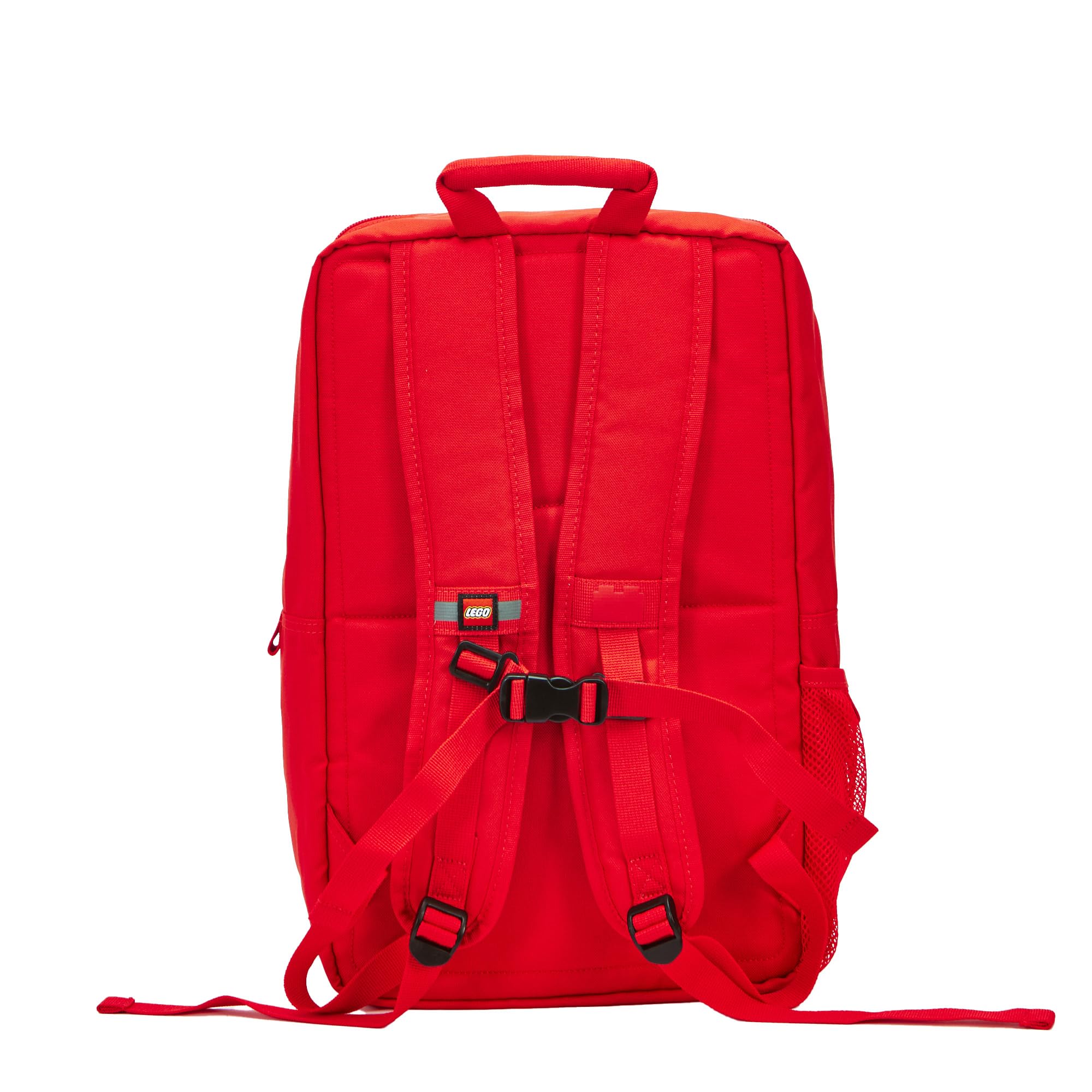 LEGO Brick Backpack for Kids & Adults - Durable Red Building Block Backpack with Adjustable Straps - Perfect for School, Travel & LEGO Fan Gifts