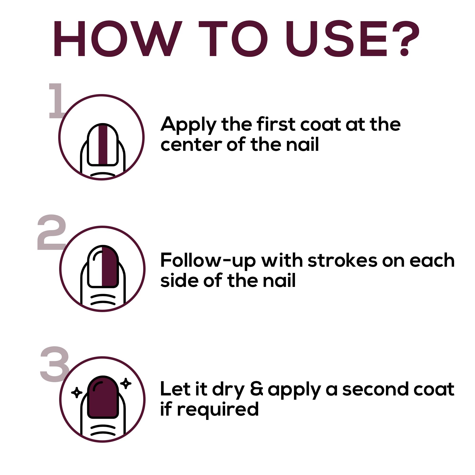 RENEE Hyper Gel Nail Polish - French Plum 10ml | Quick Drying, High Shine, Long Lasting & Chip Resistant | Vegan, Acetone & Paraben Free | Perfect for Manicures, Pedicures & Nail Art Designs