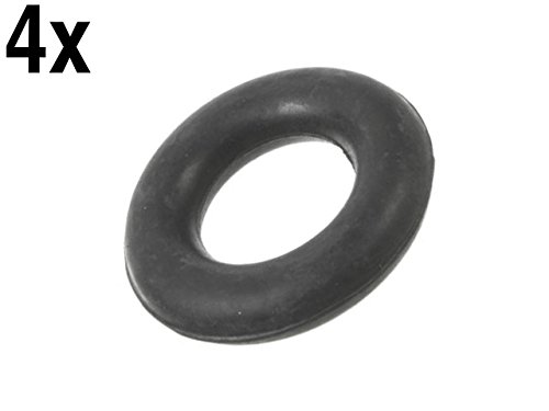 Mercedes Exhaust Mount Donut Set of 4 - Compatible with Select 59-95 Models - Durable Rubber Exhaust Hanger for Smooth Ride & Reduced Vibration - Perfect for Classic Car Restoration & Performance Upgrades