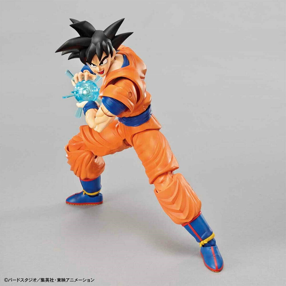 Figure-rise Standard Dragon Ball Son Goku Renewal Version Model Kit - Build & Display Anime Action Figure for Collectors & Fans