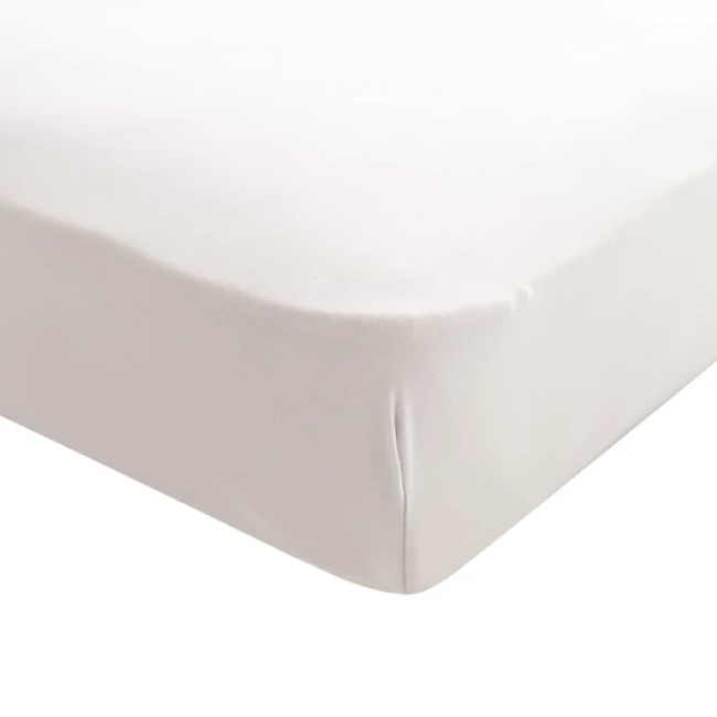 Kyte Baby Twin Sheet Set - Soft Organic Cotton Crib Sheets for Babies & Toddlers - Breathable & Hypoallergenic - Perfect for Nursery, Daycare & Travel - Oat Color