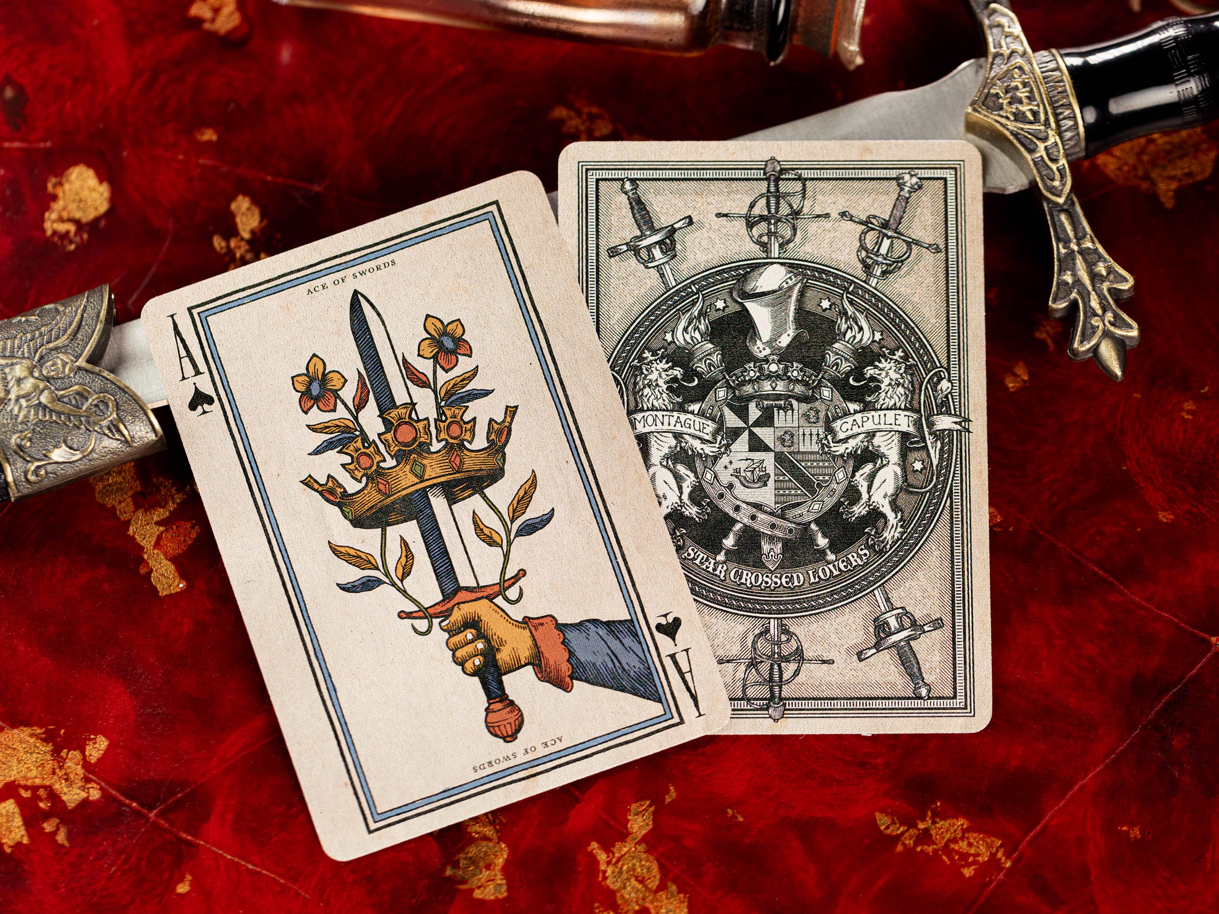 Romeo + Juliet Limited Edition Luxury Playing Cards - Premium Collectible Deck for Card Games, Magic Tricks & Gift Giving