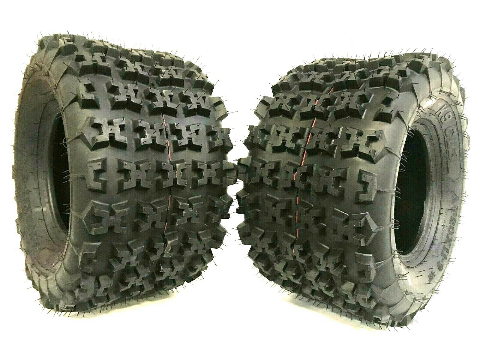 **Heavy Duty 6 Ply ATV Tires K9 CL3 20x11-9 (20x11x9) for Off-Road, Mud, and Trail Riding - Durable All-Terrain Performance**