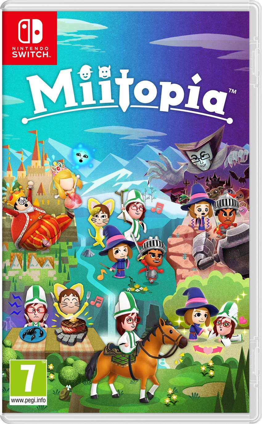 Nintendo Miitopia - Adventure RPG Game for Nintendo Switch | Fun Character Customization & Multiplayer Mode | Perfect for Family Game Nights & Travel Entertainment