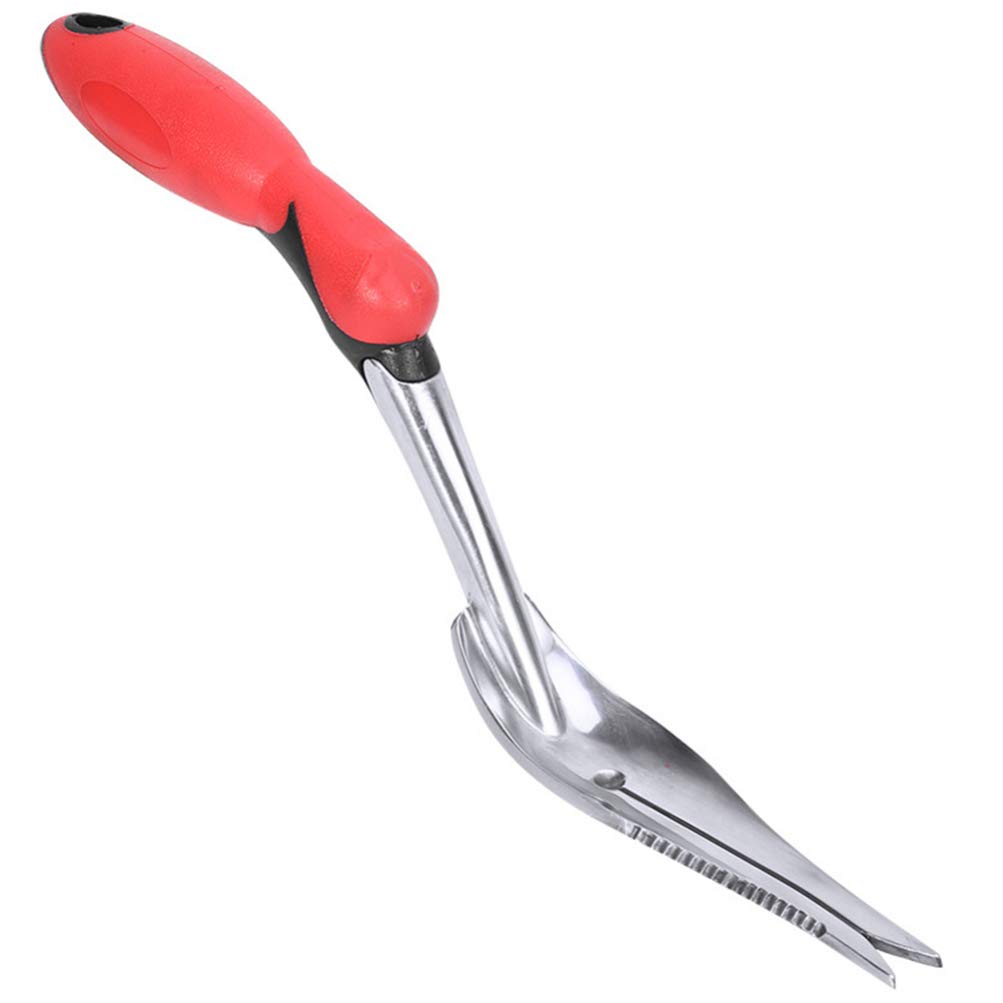 DOITOOL 1pc Stainless Steel Weeding Tool - Heavy Duty Garden Shovel, Root Remover & Extractor for Efficient Weed Removal - Perfect for Home Gardening, Lawn Care & Landscaping