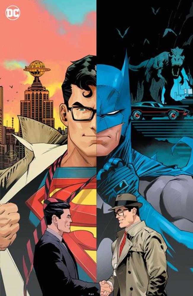 Batman Superman Worlds Finest #18 Comic Book - Foil Variant Cover by Dan Mora | DC Comics Collector's Edition | Perfect for Display & Comic Book Collections