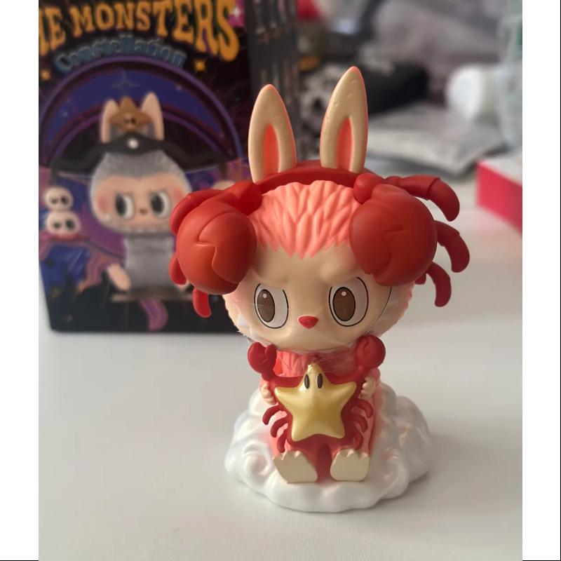 Labubu The Monsters Constellation Series Cancer Action Figure - Collectible Vinyl Art Toy for Display & Gifts | Perfect for Anime Fans, Home Decor, and Office Desk Accessories