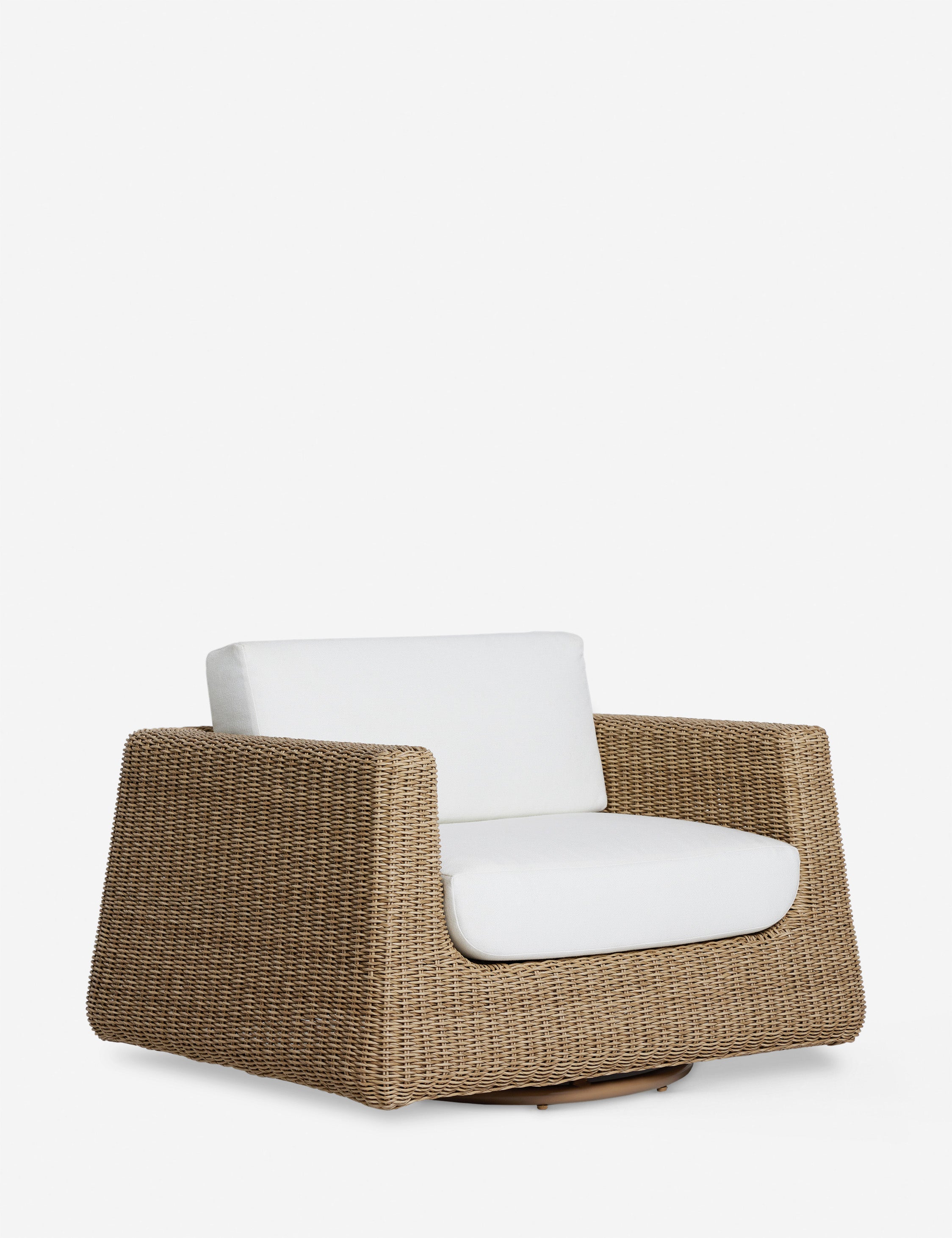 Aisha Swivel Chair for Indoor & Outdoor Use - Patio, Garden, Living Room & Office Comfortable Seating