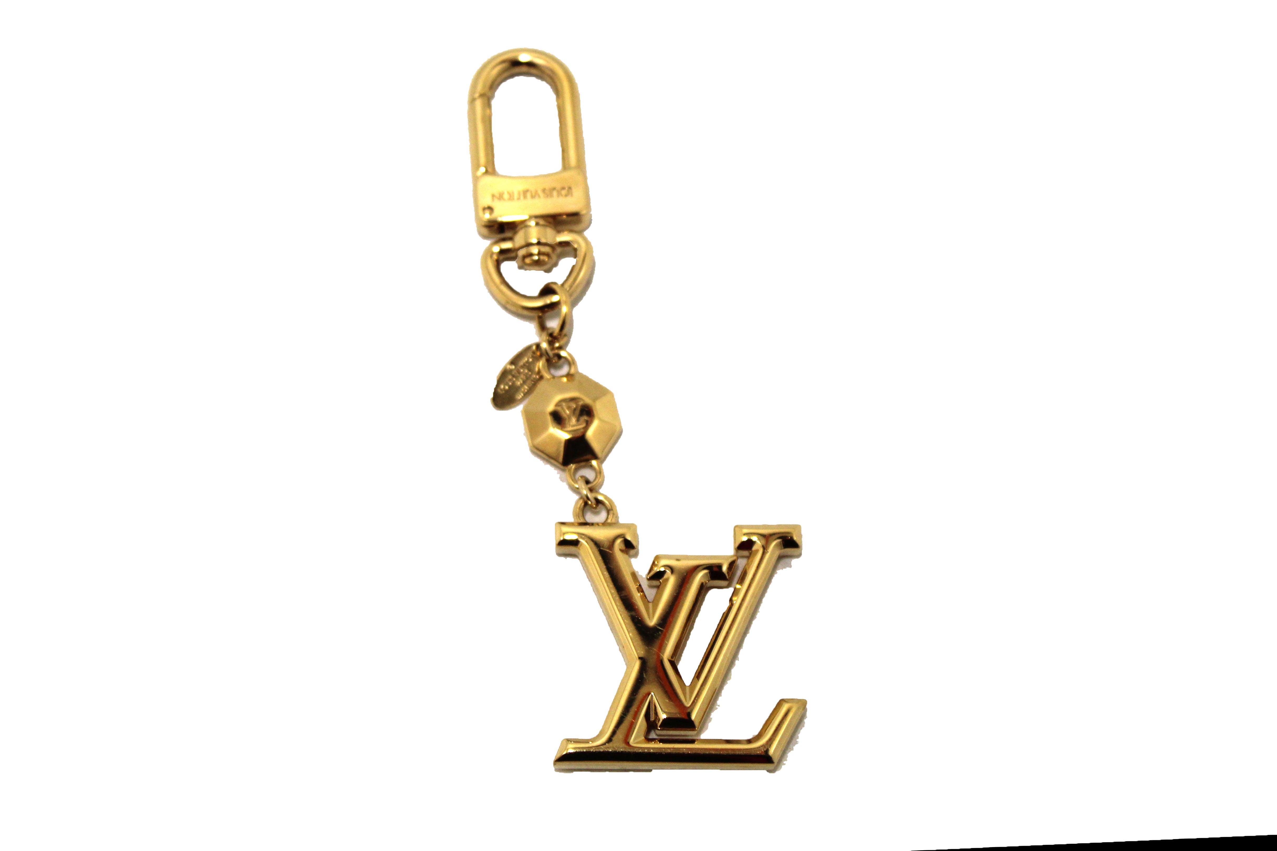 Authentic Louis Vuitton Facettes Charm & Key Holder - Luxury Keychain & Bag Accessory for Women | Perfect for Handbags, Wallets & Everyday Use