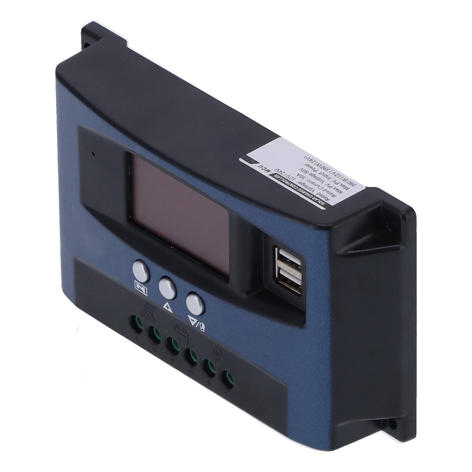 MPPT Solar Charge Controller - Adjustable, Low Heat, Multiple Protection for Industrial, Business & Home Use | Perfect for Off-Grid Solar Systems, RVs & Backup Power