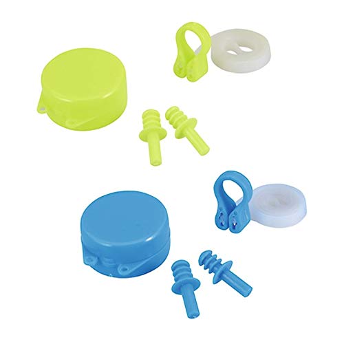 Bestway Waterproof Ear Plugs & Nose Clamp Set for Swimming, Pool, Lake & Underwater Activities - Ideal for Swim Teams & Water Sports Enthusiasts