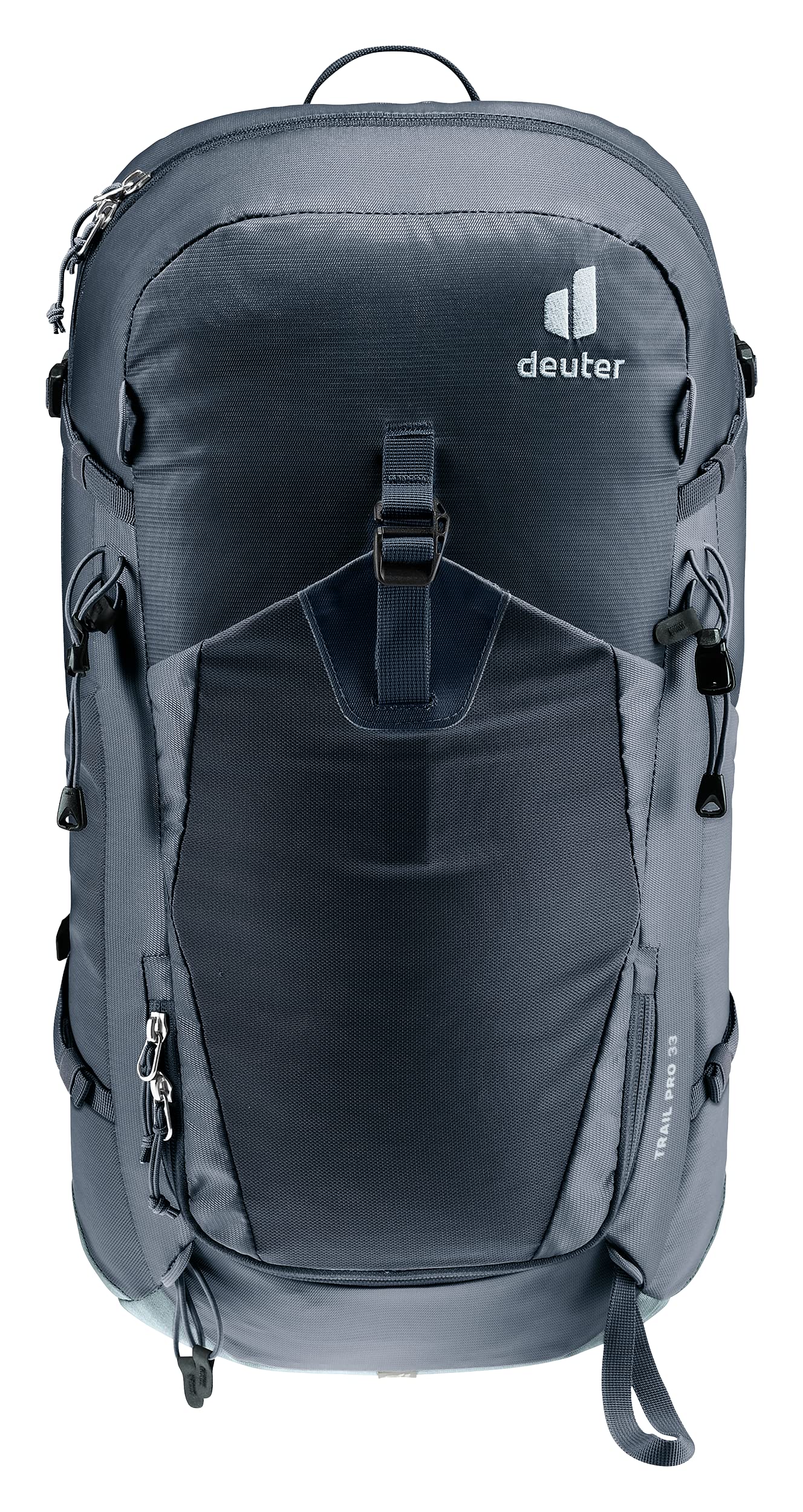 Deuter Trail Pro 33L Hiking Backpack for Men & Women - Lightweight Daypack for Trekking, Camping & Multi-Day Tours - Durable Outdoor Gear for Adventure Travel (Black-Shale) - Perfect for Mountain Climbing, Backpacking & Day Hikes