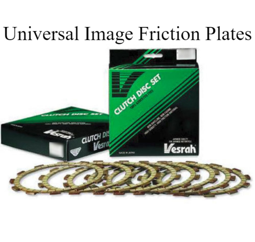 Vesrah High-Performance Clutch Friction Plates for Honda XL250R (1984-1987) | Durable Motorcycle Replacement Parts | Perfect for Off-Road & Street Riding