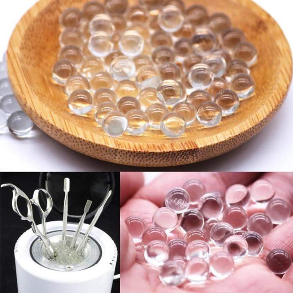 High Temperature Glass Beads for Dry Sterilizer Box - Nail Art Sterilization Sand Beads, Quartzite Beads for Manicure & Pedicure Tools - Perfect for Salon, Spa & Home Nail Care