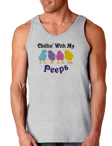 Chillin-with-my-peeps Ash-gray