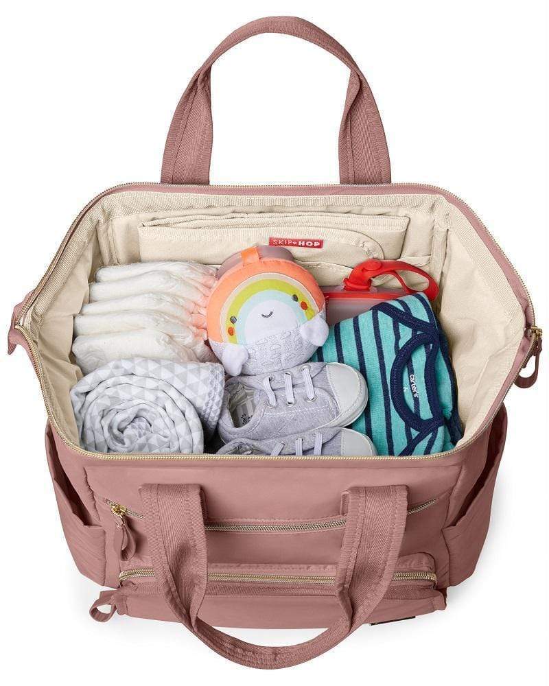 Skip Hop Mainframe Wide Open Changing Backpack - Stylish & Functional Diaper Bag for Parents - Perfect for Travel, Daycare & On-the-Go Baby Essentials