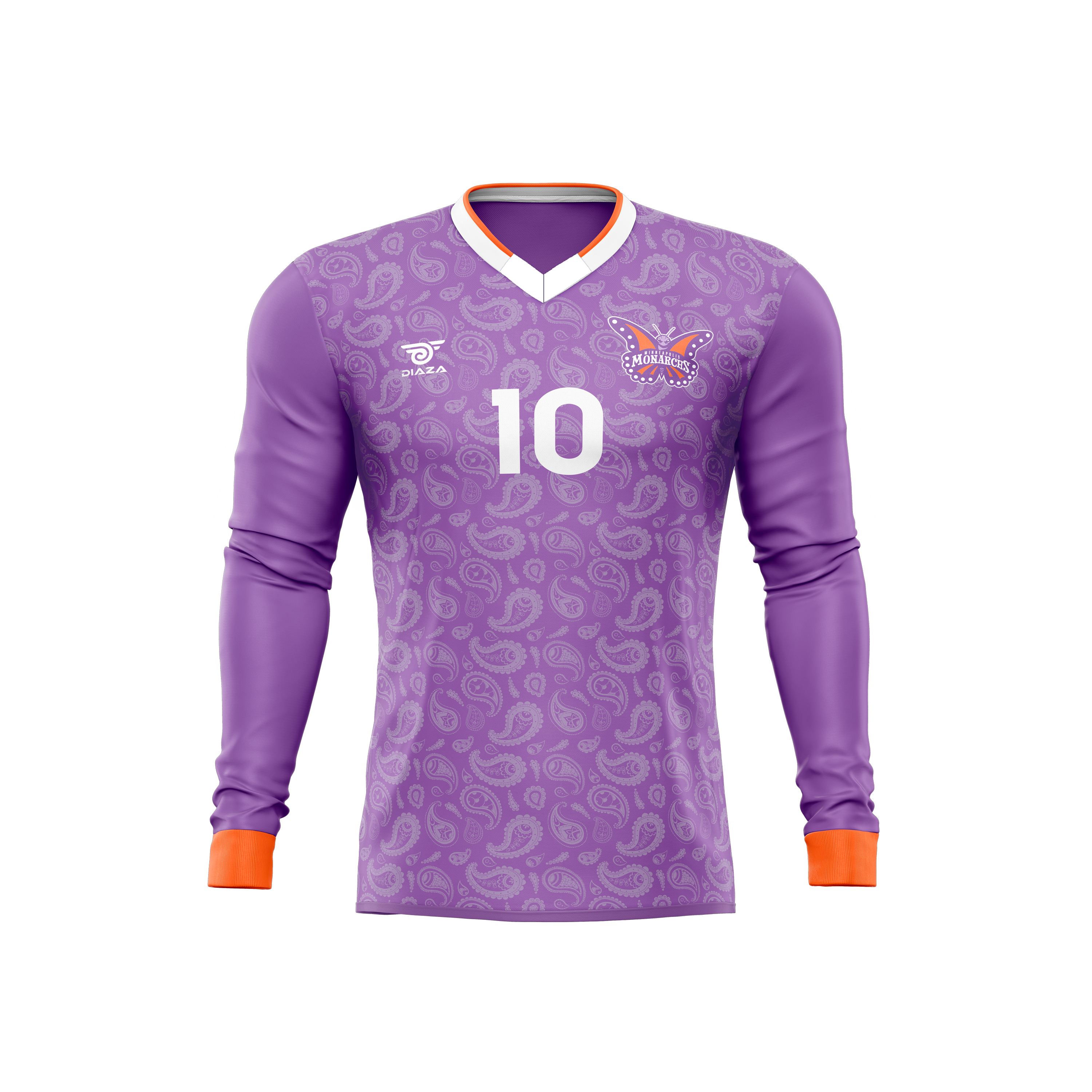 Minneapolis Monarchs Long Sleeve Shirt for Men & Women - Comfortable Cotton Crewneck Tee for Casual Wear, Sports & Outdoor Activities