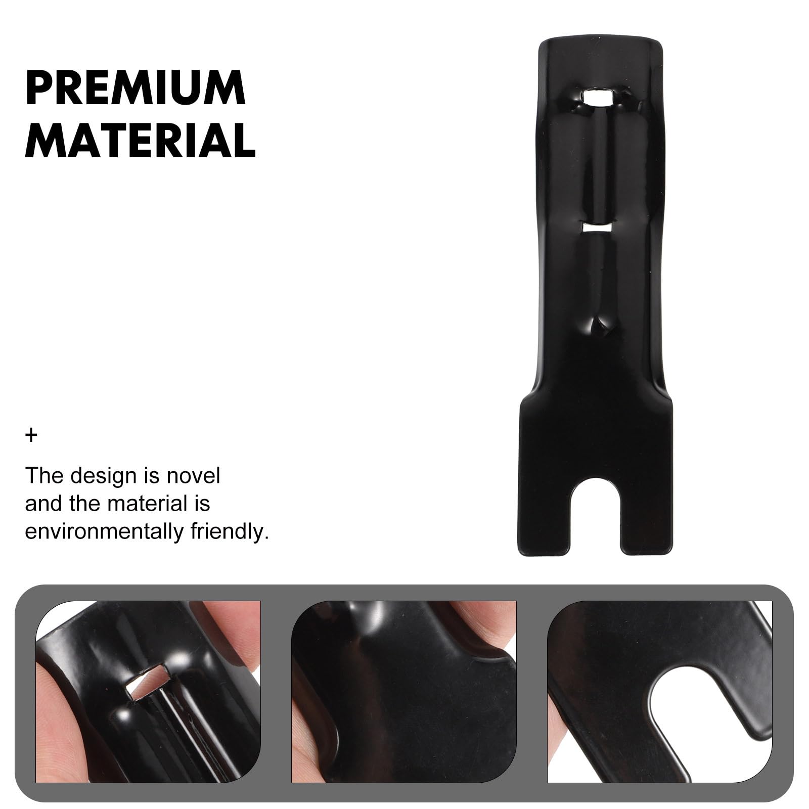 Happyyami 3Pcs Heavy Duty Aluminum L-Shaped Bike Flag Pole Brackets - Adjustable Mounting Racks for Safety Flags & Garden Flags - Perfect for Cycling Safety, Outdoor Events & Yard Decorations