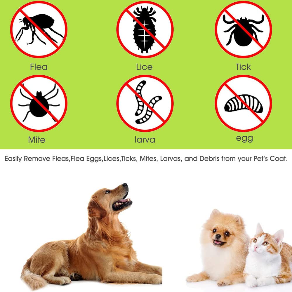 HouChanges 3Pcs Tick Remover Tool - Safe for Dogs, Cats & Humans - Outdoor Pet Care