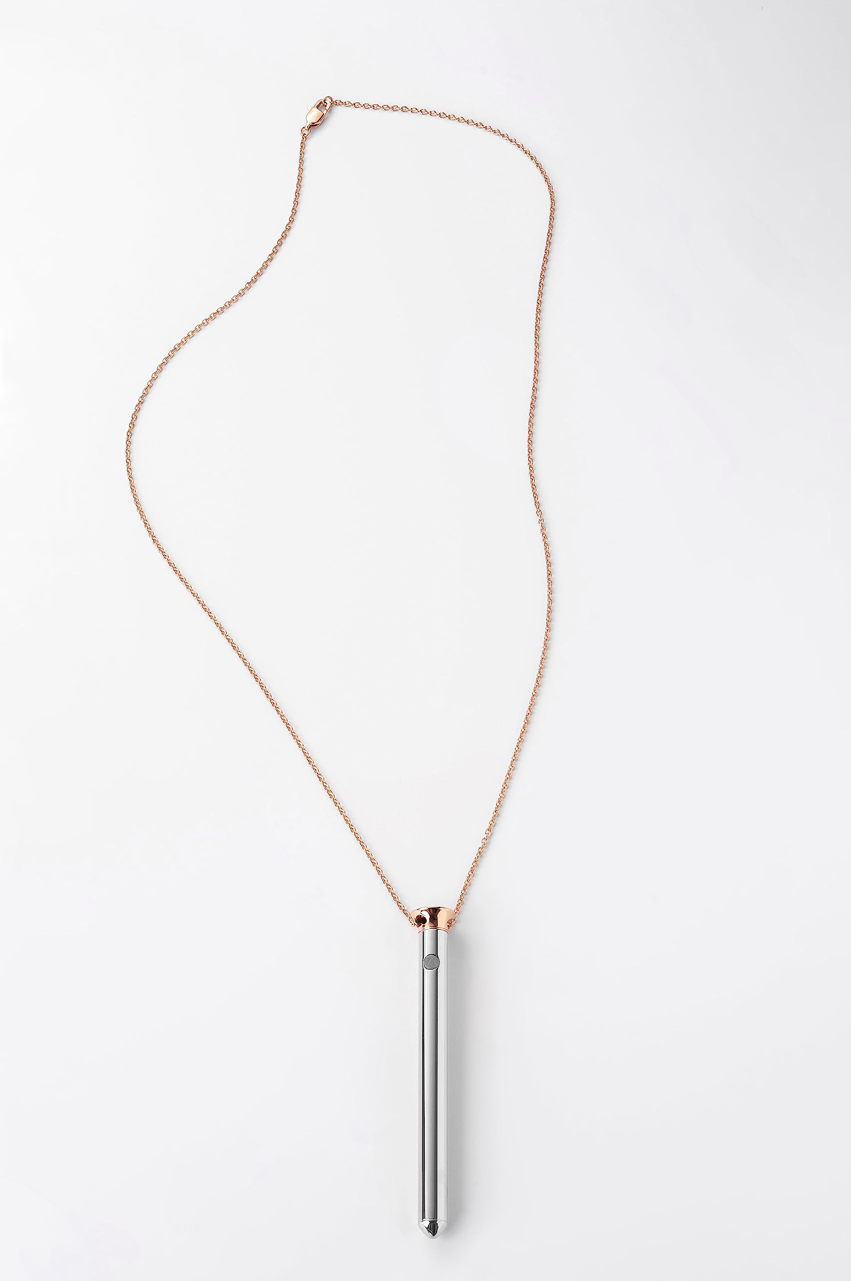 Crave Vesper Original Vibration Necklace - Luxury Wearable Vibrating Necklace for Adults | Discreet Rose Gold Sex Toy & Intimate Accessory for Couples Play, Date Nights & Sensual Massage