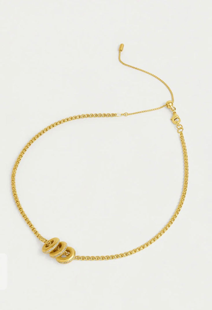 Dauphine Pavé Pendant Necklace - Elegant Cubic Zirconia Jewelry for Women | Perfect for Weddings, Parties & Special Occasions