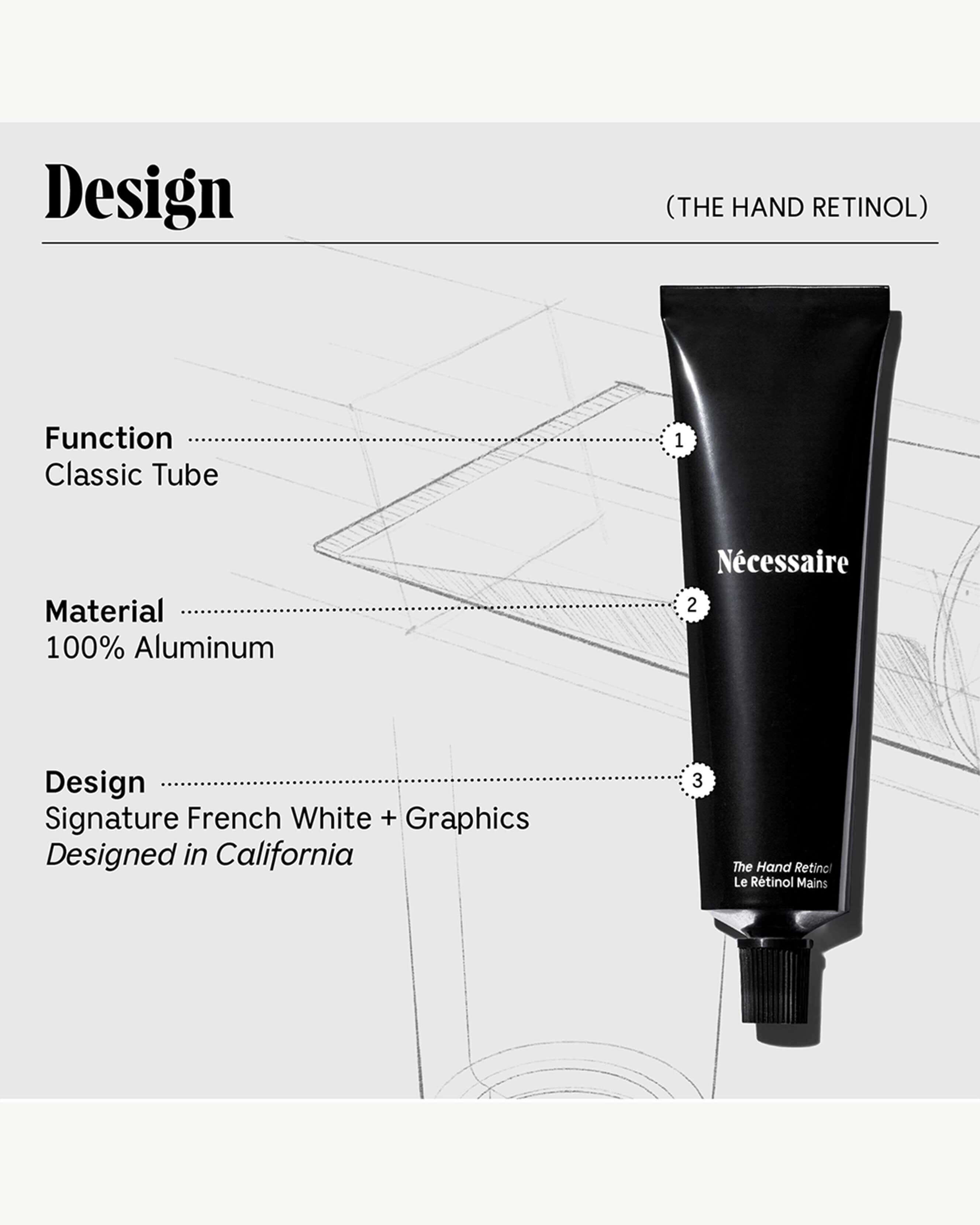 0.25% Pure Retinol + 5% AHA Hand Repair Treatment - Anti-Aging & Skin Renewal for Dry, Rough Hands - Perfect for Nighttime Skincare Routine