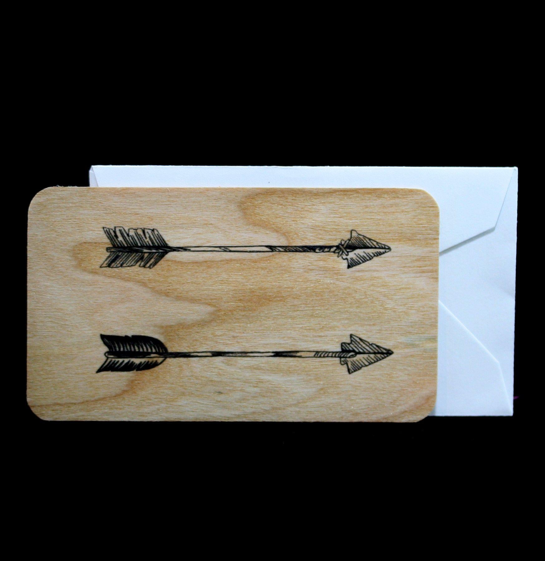 Mini Greeting Cards with Arrows Design - Perfect for Birthdays, Thank You Notes & Special Occasions | Bulk Pack of 50