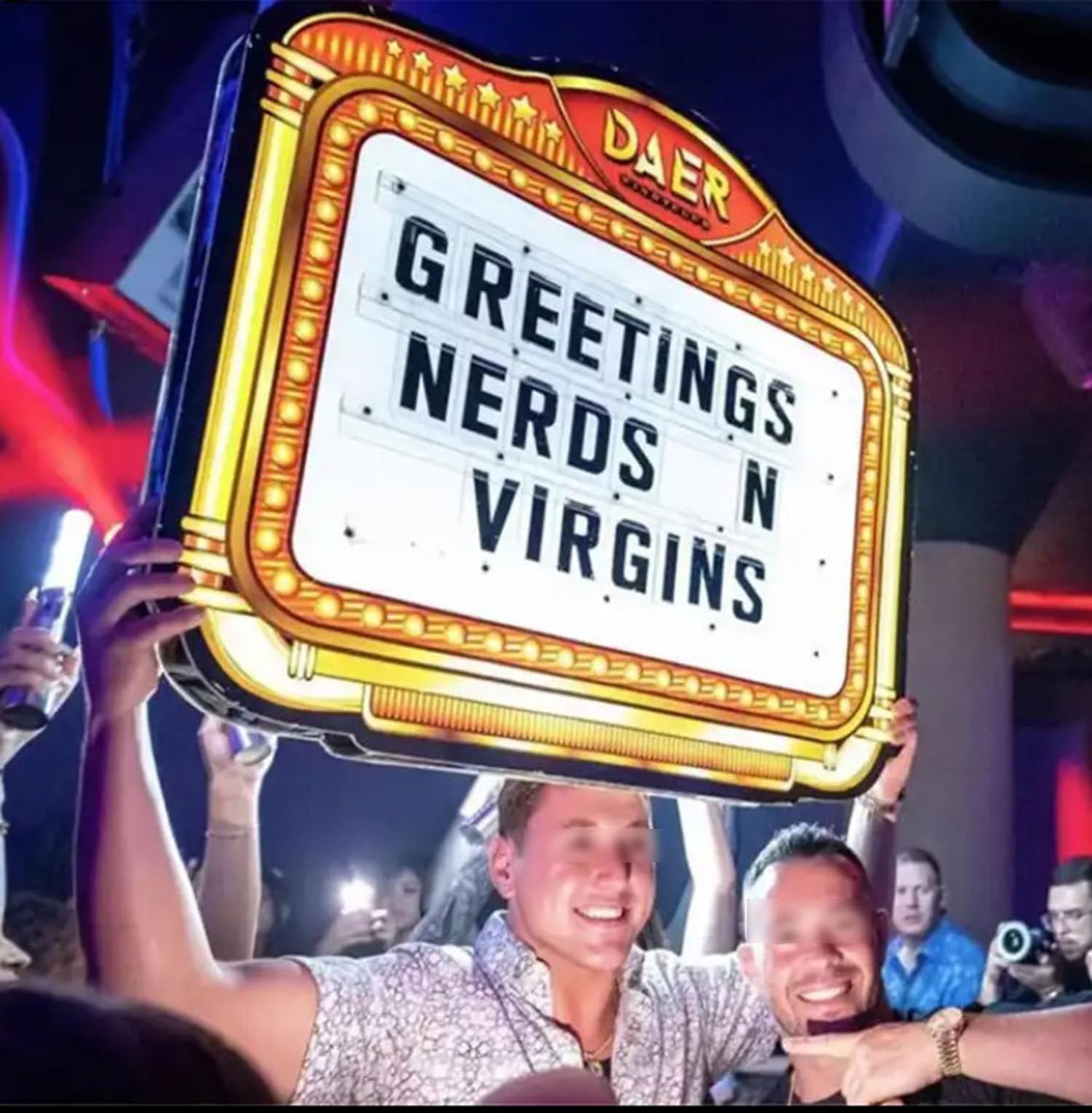 Premium Bottle Presenter for Nightclubs - VIP Bottle Service Sign with LED Lights | Custom Club Signs for Bottle Service (Letters & Numbers) | Perfect for VIP Tables, Celebrations & Exclusive Events | Fast US Shipping
