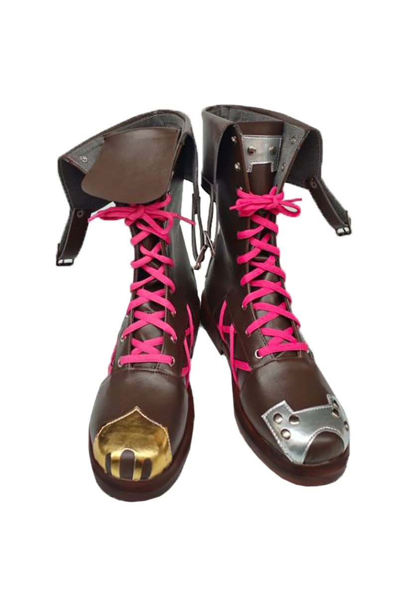 Arcane Jinx Cosplay Boots for Women - Anime Halloween Costume Shoes for Cosplay, Halloween Parties & Conventions