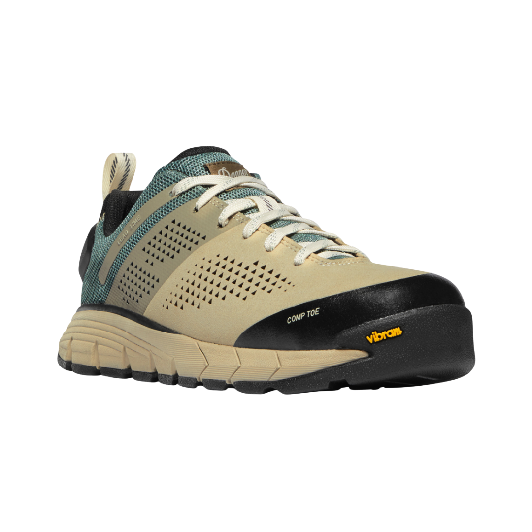 Women's Composite Toe Work Boots - Lead Time 3 NMT Safety Shoes in Turquoise (Regular Width) - Durable & Comfortable for Construction, Warehouse & Outdoor Work