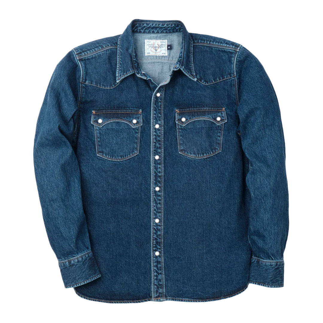 Freenote Premium 11oz Washed Denim Jeans for Men - Classic Western Style Comfortable Slim Fit Jeans for Casual Wear & Outdoor Adventures