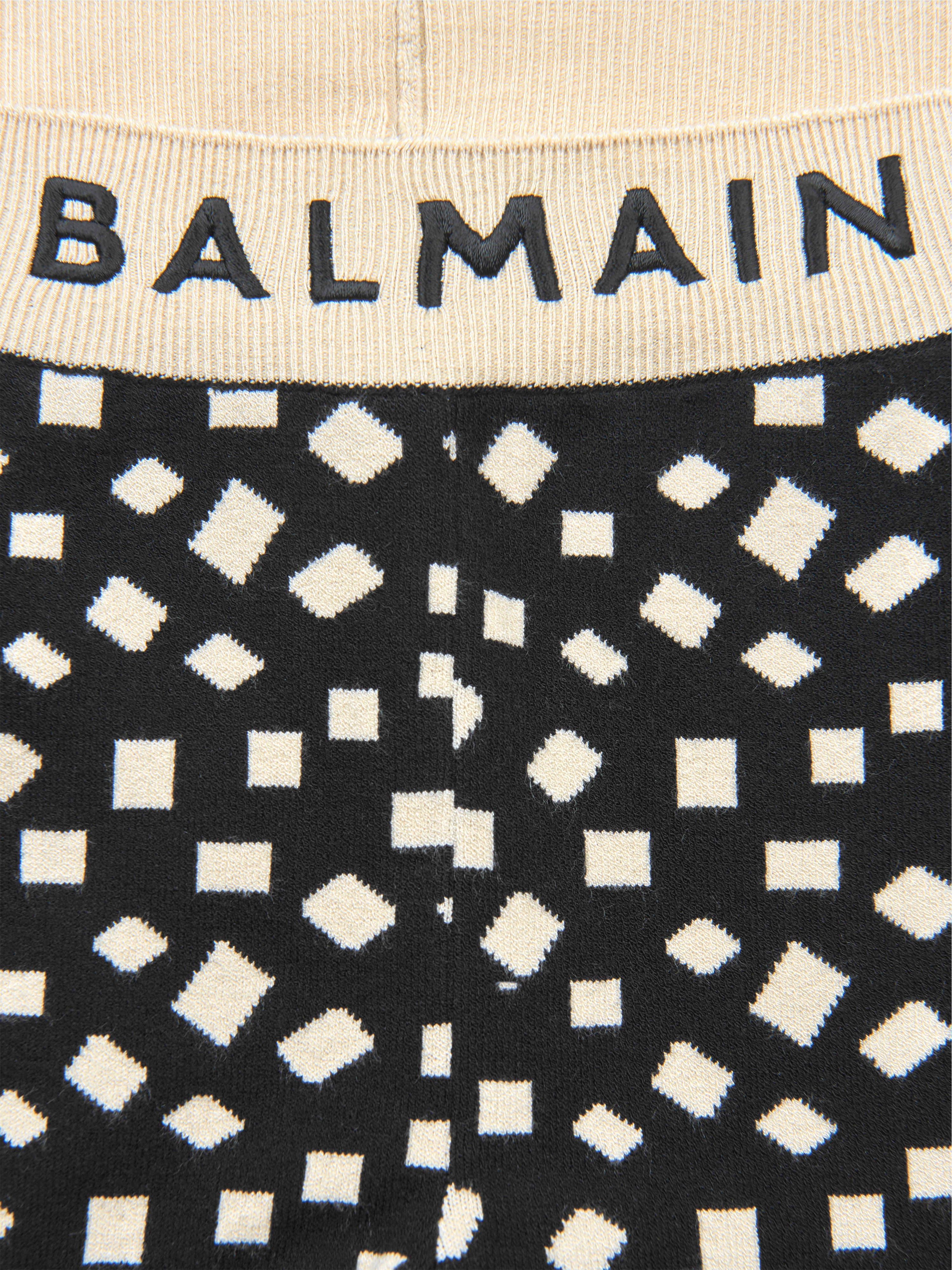 Balmain Girls Leggings for Kids - High Waist Stretchy Soft Cotton Leggings - Perfect for School, Playtime & Dance Classes