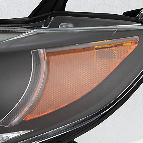 AKKON LED Projector Headlights Assembly for 2015-2020 Toyota Sienna SE & Limited XL30 - Black Bezel DRL Headlights - Upgrade Your Ride with Enhanced Visibility & Style